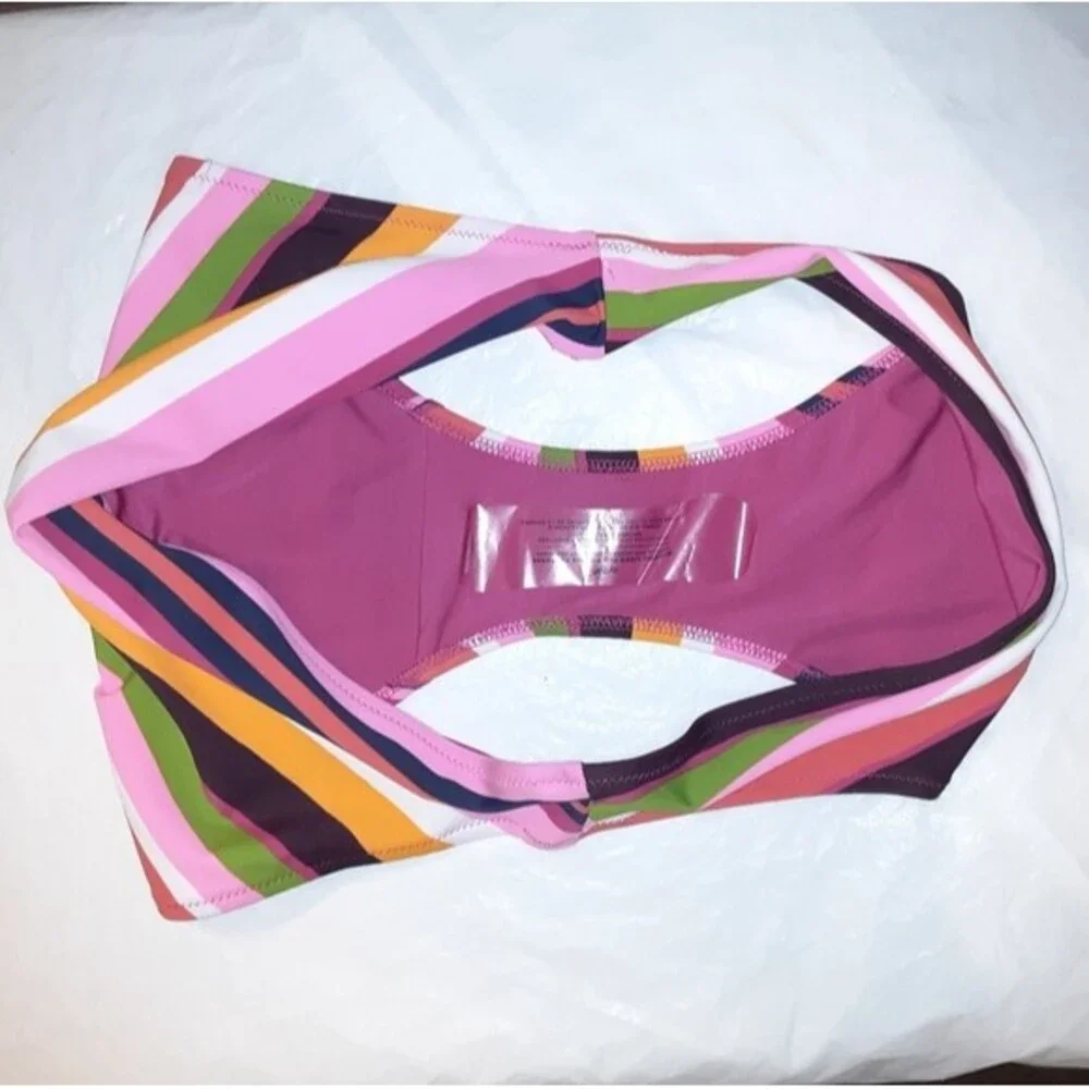 Aerie XL Multicolor Striped bikini bottom